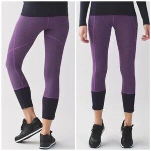Lululemon Rebel Runner Crop Size 4